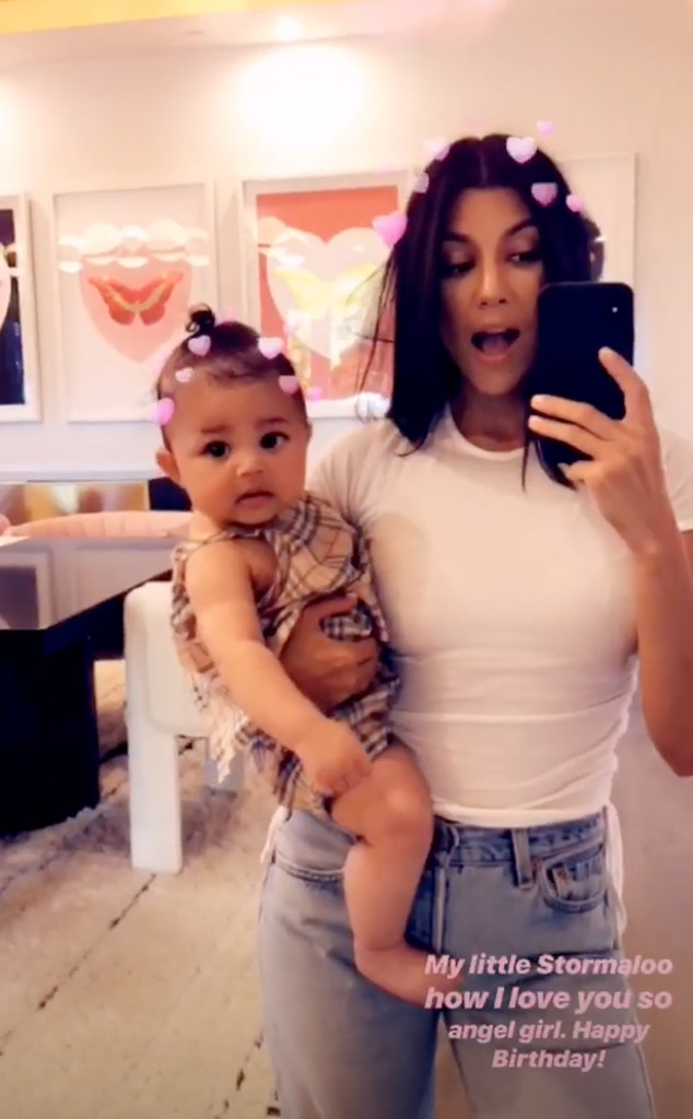 Kourtney Kardashian, Stormi Webster